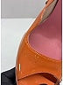 Prada Color Block Orange Heels Size EU 37 1/2 - photo 3
