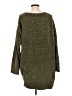 Express 100% Polyester Green Pullover Sweater Size L - photo 2