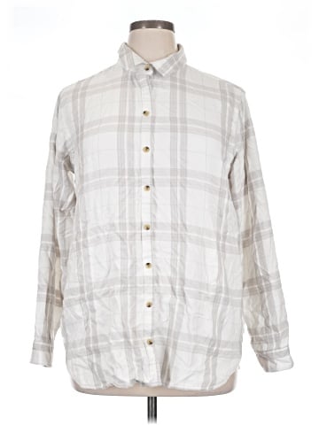 Jachs Girlfriend Long Sleeve Button-Down Shirt (view 1)
