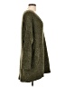 Express 100% Polyester Green Pullover Sweater Size L - photo 4