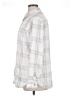 Jachs Girlfriend Plaid Silver Long Sleeve Button-Down Shirt Size XL - photo 5