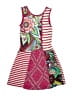 Desigual Print Red Dress Size 9 - 10 - photo 1
