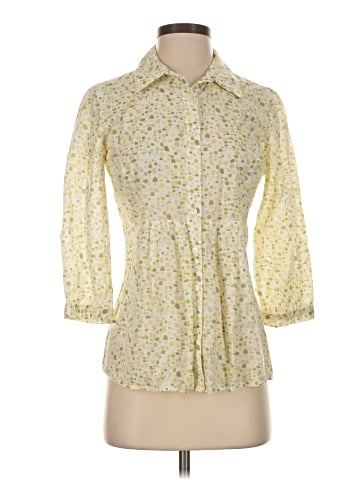 J.Jill 3/4 Sleeve Button-Down Shirt (view 1)
