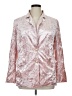 Unbranded 100% Polyester Metallic Pink Blazer Size XL - photo 1