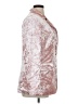 Unbranded 100% Polyester Metallic Pink Blazer Size XL - photo 4