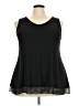 Torrid Black Sleeveless Top Size 3X Plus (3) - photo 1