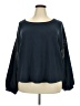 Democracy Solid Blue Pullover Sweater Size 3X - photo 1