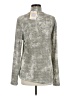 Lularoe Metallic Silver Turtleneck Sweater Size M - photo 2