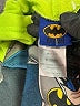 Batman 100% Polyester Green Pullover Hoodie Size 3T - photo 3