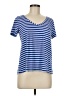 Pure & Good Blue Short Sleeve Top Size M - photo 1