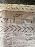 Ann Taylor LOFT 100% Cotton Silver Cardigan Size S - photo 7