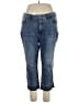 Lucky Brand Hearts Blue Jeans Size 18 - photo 1