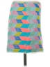 Milly Argyle Green Casual Skirt Size 6 - photo 2