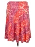 George Print Red Casual Skirt Size 12 - 14 - photo 2