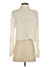 Zara Ivory Long Sleeve Blouse Size XS - photo 2