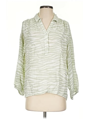 Ann Taylor LOFT Outlet Long Sleeve Polo (view 1)