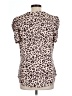 Unbranded Animal Print Tan Short Sleeve T-Shirt Size L - photo 2