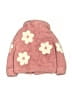 Derek Heart Floral Pink Coat Size 2T - photo 2