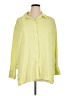 Open Edit 100% Polyester Solid Yellow 3/4 Sleeve Blouse Size XL - photo 1