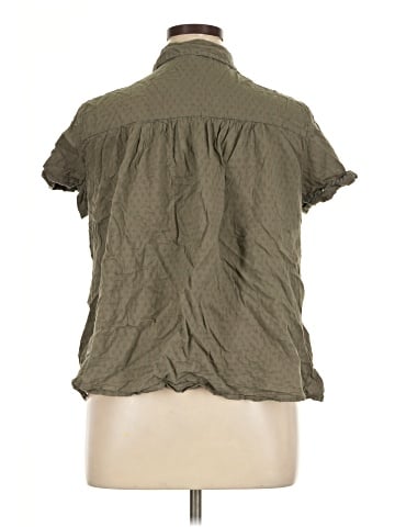 Lucky Brand Short Sleeve Blouse (view 2)