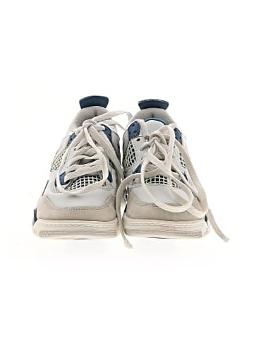 Air Jordan 4 Retro GS 'Military Blue' Sneakers (view 2)