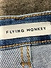 Flying Monkey Blue Denim Shorts Size 26 waist - photo 3
