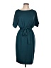 Shein Solid Teal Casual Dress Size 12 - photo 1