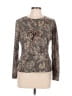 Conrad C Gray Long Sleeve Top Size L - photo 1