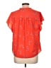Joie 100% Polyester Orange Sleeveless T-Shirt Size L - photo 2