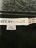 See By Chloé Metallic Silver Cocktail Dress Size 6 - photo 7