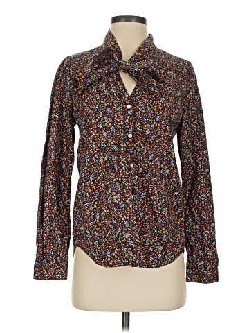 J.Crew Factory Store Long Sleeve Button-Down Shirt (view 1)
