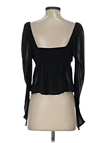 Abercrombie & Fitch Long Sleeve Blouse (view 2)
