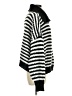 Mud Pie 100% Polyester Stripes Black Pullover Sweater Size Med - Lg - photo 4