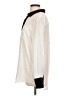 Nine West 100% Polyester Color Block Ivory Long Sleeve Blouse Size L - photo 5