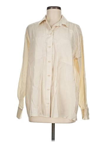 Sézane Long Sleeve Button-Down Shirt (view 1)