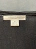 August Silk Black 3/4 Sleeve Blouse Size M - photo 7