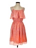 Lilly Pulitzer For Target 100% Polyester Paisley Orange Cocktail Dress Size S - photo 1
