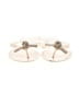 Ivanka Trump Ivory White Flip Flops Size 9 - photo 2