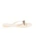 Ivanka Trump Ivory White Flip Flops Size 9 - photo 1