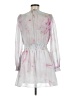 Steve Madden 100% Polyester Tie-dye White Casual Dress Size M - photo 2