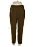J.Crew 100% Polyester Solid Green Casual Pants Size 6 - photo 1