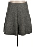 Theory Chevron-herringbone Gray Casual Skirt Size S - photo 1