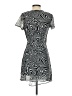 Caution to the Wind Animal Print Silver Cocktail Dress Size S - photo 2