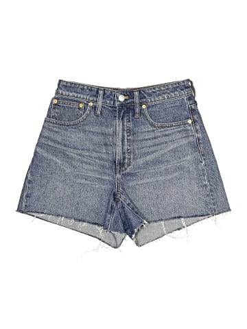 Madewell The Curvy Perfect Jean Short in Burnett Wash: TENCEL&trade; Denim Edition (view 1)