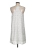 Truth NYC 100% Polyester Silver Casual Dress Size M - photo 2