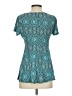 Roz & Ali Teal Short Sleeve Top Size XS - photo 2