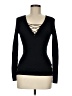 Minnie Rose Black Pullover Sweater Size M - photo 1
