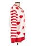 Unbranded 100% Polyester Hearts Red Cardigan Size L - photo 4