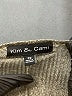 Kim & Cami Metallic Silver 3/4 Sleeve Top Size 2X - photo 7