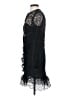 Self-Portrait 100% Polyester Black Cocktail Dress Size 4 - photo 5